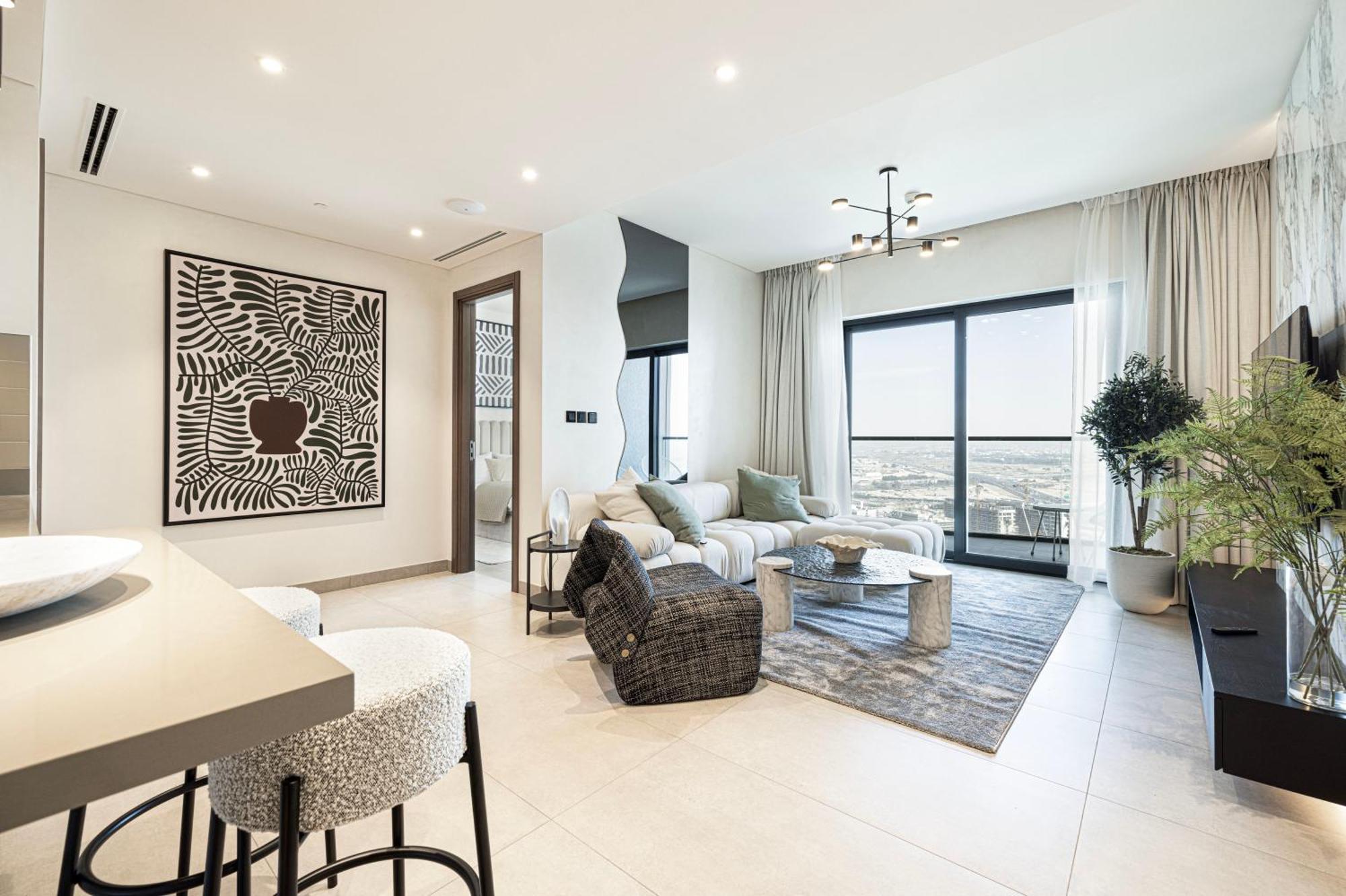 Stay By Latinem Luxury 1Br Holiday Home Wg2906 Near Burj Khalifa 迪拜 外观 照片